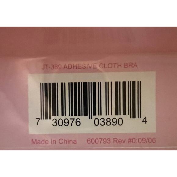 June Tailor B cup beautiful you adhesive bra new in package NWT - Picture 7 of 7